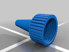 Garden Hose Cap With Nozzle 3D Printer Model