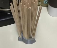 Stir Stick Dispenser 3D Printer Model