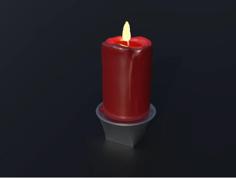 Candle Holder 3D Printer Model