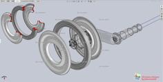 TIGER TANK FOR LATER PRODUCTION STEEL WHEELS.(STL-35) 3D Printer Model