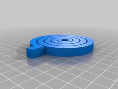 Spiral Torsion Spring 3D Printer Model