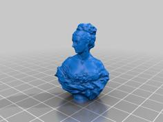 Bust Of A Woman 3D Printer Model