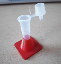 Covid Rapid Antigentest Tube Stand | Röhrchenständer 3D Printer Model