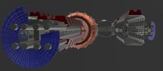 Babylon 5 Ship Construction / Dock Yard 3D Printer Model