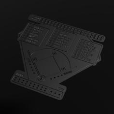 Dice Baseball 3D Printer Model