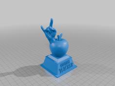 Teacher Award Gcode 3D Printer Model