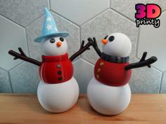 Giant Snowman – Wizard Hat 3D Printer Model