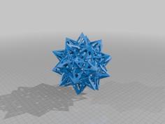 ESCHER STAR TRUNCATED ICOSAHEDRAL POLYKNOT 1 3D Printer Model