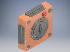 Rust Key Lock 3D Printer Model