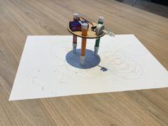 Lasercut Drawing Robot Base