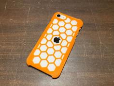 IPhone 7/8/SE Honeycomb Case 3D Printer Model