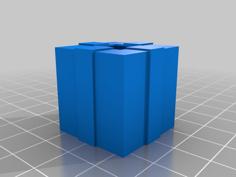 Gift Box Tissue Cover NO LID 3D Printer Model