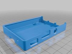 Raspberry Pi 3 Raised Top Case No Screws Remix 3D Printer Model