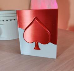 Ace Locking Playing Card Box 3D Printer Model