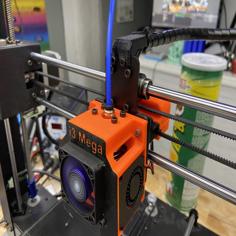 I3 Mega Chaos Fan Duct 3D Printer Model