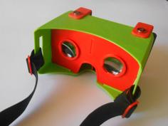 Printed Google Cardboard 3D Printer Model