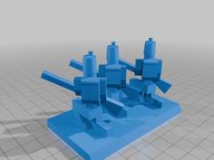 Simple Soldiers Napoleonic Sharpshooters (FDM Friendly) 3D Printer Model