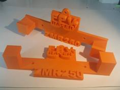 ZMR250 Wall Mount- FPV RACER GERMANY 3D Printer Model