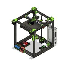 Core XY Cube Printer 3D Printer Model