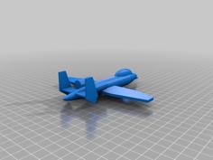 “A-10 Warthog” 3D Printer Model