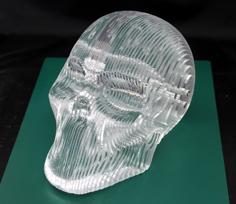 Havy Crystal Skull – Acrylic Laser Cut, WS2812 LED Illumination