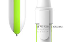 Ballpoint Pen – Twist Open Without Spring 3D Printer Model