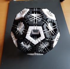 Geodesic Sphere Puzzle 3D Printer Model