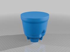 Self Watering Planter Pot (Vase Mode Print) 3D Printer Model