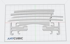 Katana Table-Decoration, Katana Stand Included! 3D Printer Model