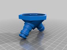 Gardening Hose 5L Water Bottle Air Pushed 3D Printer Model