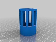 Strainer For 3/4″ PVC 3D Printer Model