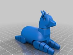 Goat (movable Legs) 3D Printer Model