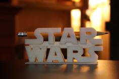 Star Wars Pencil Holder 3D Printer Model