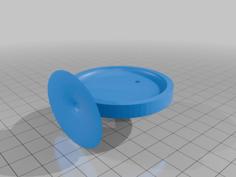 Bathtub Tealight Holder 3D Printer Model