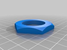 FlashForge Creator Pro Spool Holder Nut Replacement 3D Printer Model