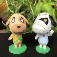 Goldie Animal Crossing 3D Printer Model