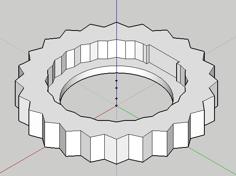 QP Mayonnaise Lid Improvement 02 3D Printer Model