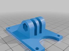 Gopro Mount For Rotorama Buddy 5 3D Printer Model