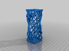 Voro_twist Lamp 3D Printer Model