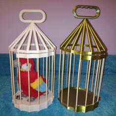 Toy Bird Cage 3D Printer Model