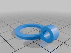 Peephole Decoration Holder 3D Printer Model