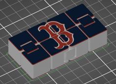 Yet Another Fidget Infinity Cube V2 – Red Sox Edition 3D Printer Model