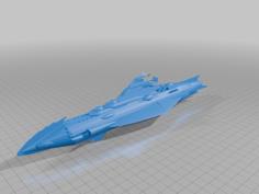 Meltoria Class Astro Battle Cruiser 3D Printer Model