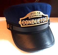 Polar Express Conductor Cap Badge 3D Printer Model