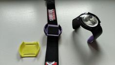 Broken Swatch Skin Chrono Case Bracelet – Braccialetto Per Swatch Ultra Fino Rotto 3D Printer Model