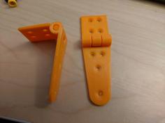 Box Lid Hinge 3D Printer Model