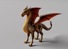 Dragon Horse Creature – Hippogriff 3D Printer Model