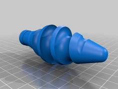 Christmas Ornament Spiral 3D Printer Model