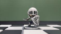 Velorian Soldier (White Pawn) 3D Printer Model