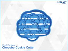 Final Fantasy Chocobo Cookie Cutter 3D Printer Model